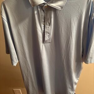 johnnie-O Sky Blue Polo Shirt